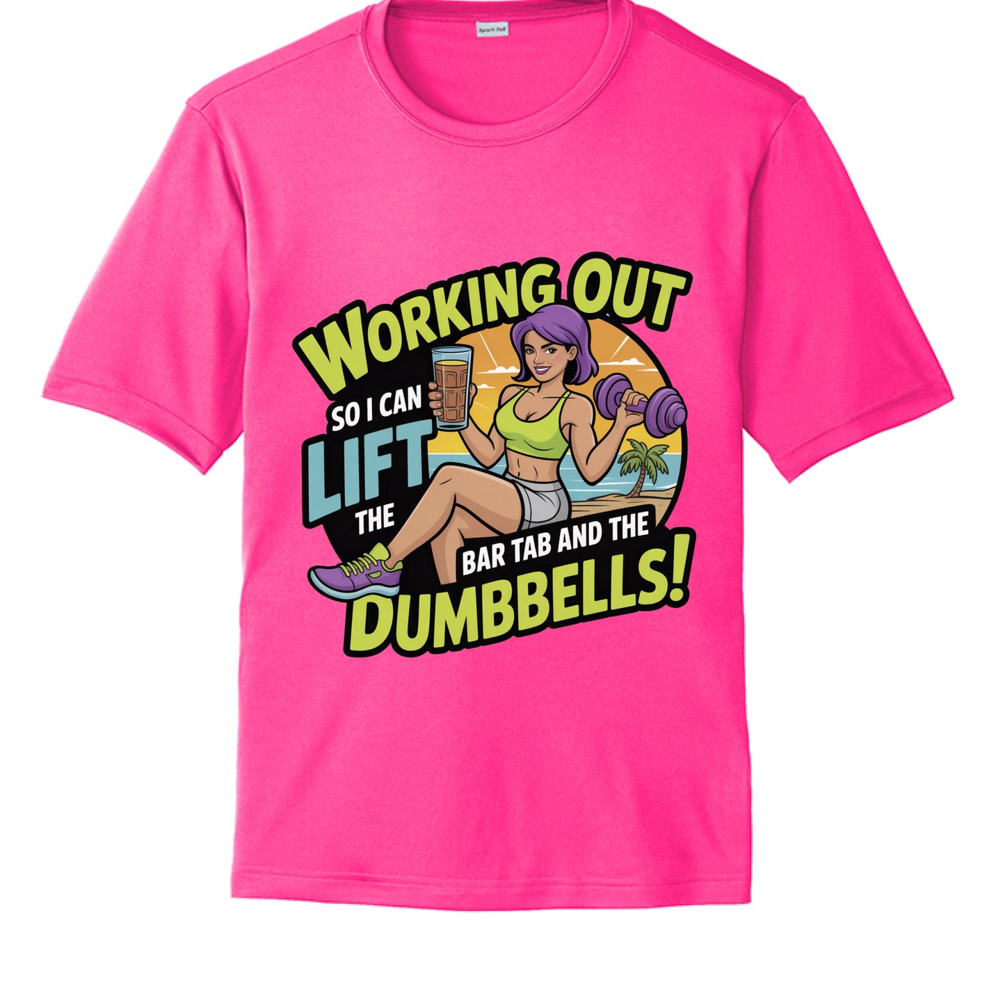 Neon Pink - FRONT