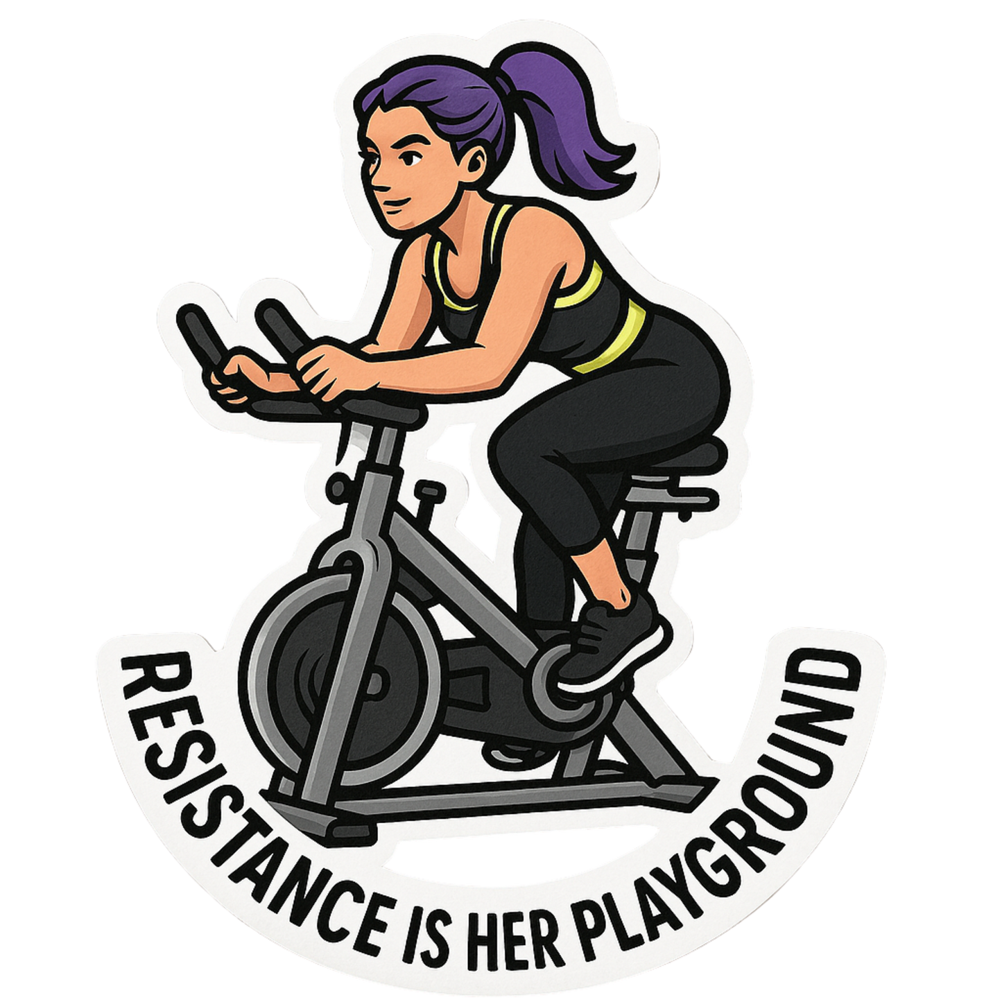 Resistance is her playground - opt.1