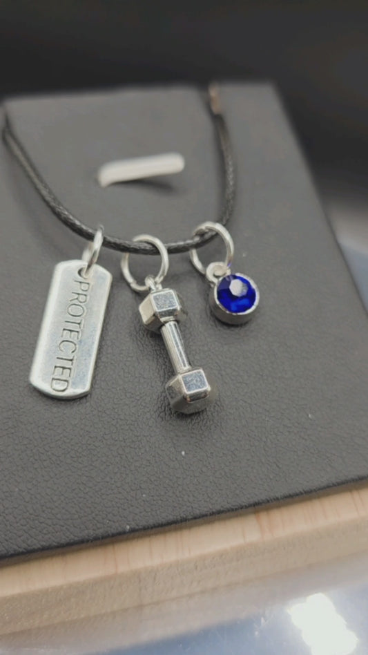 Dumbbell: Faith Bracelet