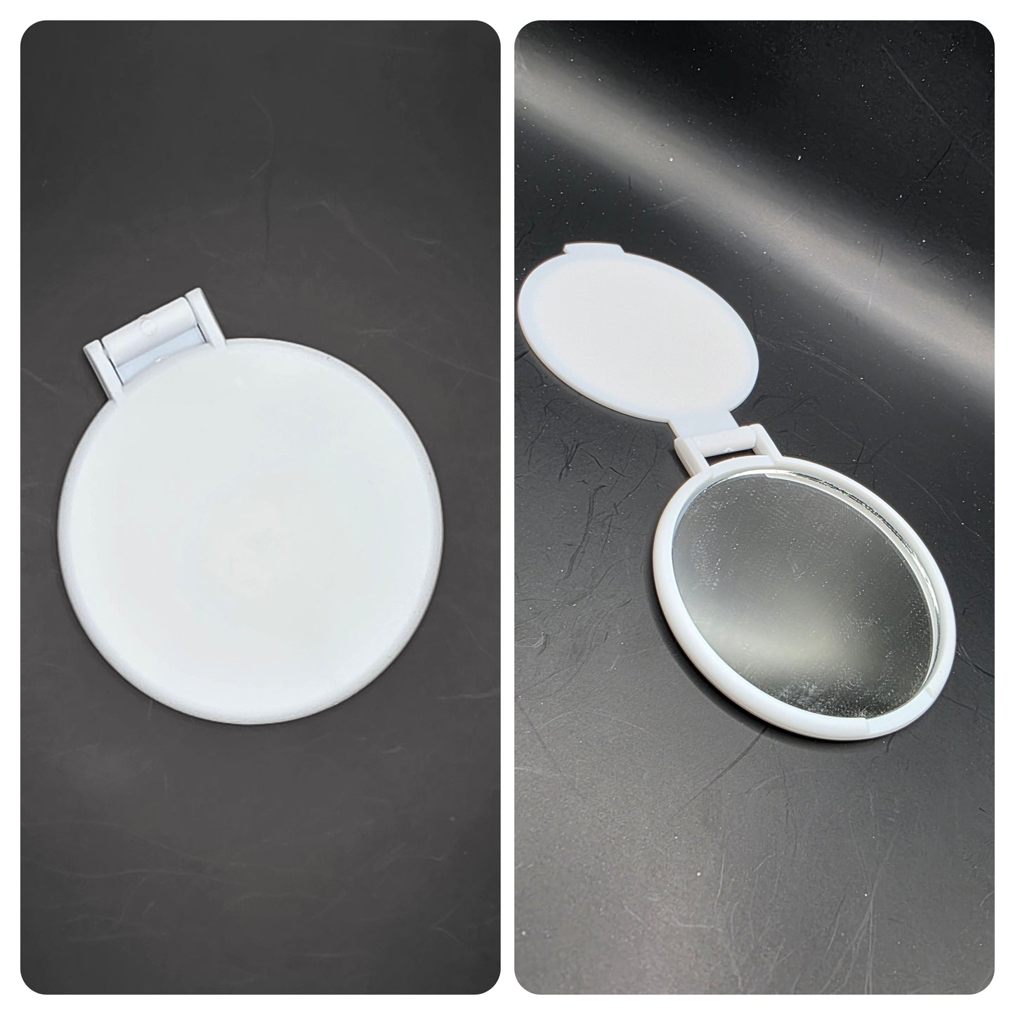 This mirror reflects my strength and resilience!-White