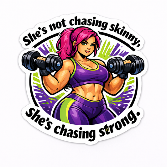 She's not chasing skinny. - opt.1