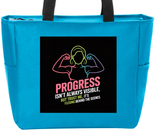 Progress Isn't Always Visible - Turquoise