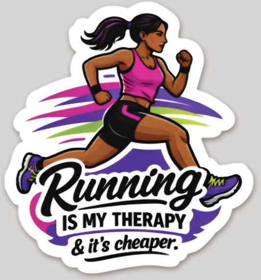 Running is my therapy & it's cheaper. - opt.2