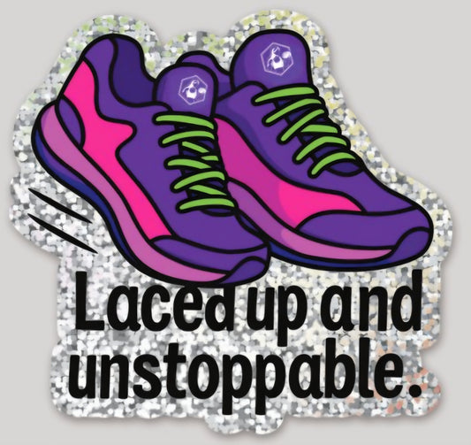 Laced up and unstoppable