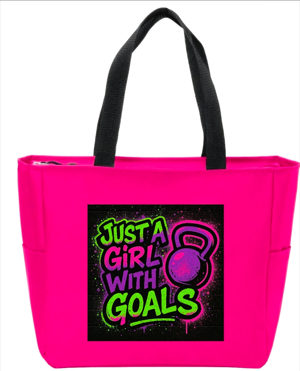 Just A Girl With Goals - Pink
